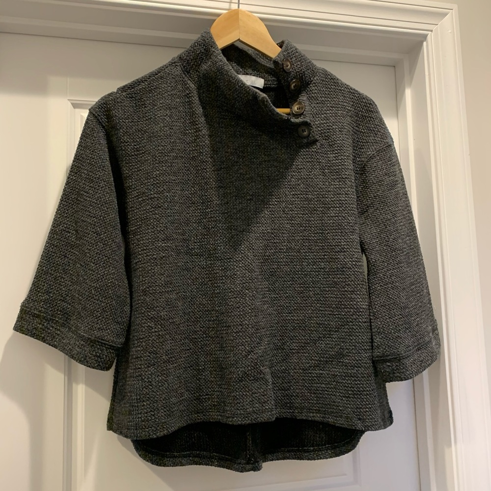 Anthropologie eri+ali side button sweater - XS